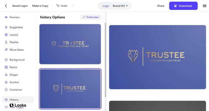 Im Test ließen sich Änderungen nur über die Historie rückgängig machen, trotz “Rückgängig”-Button