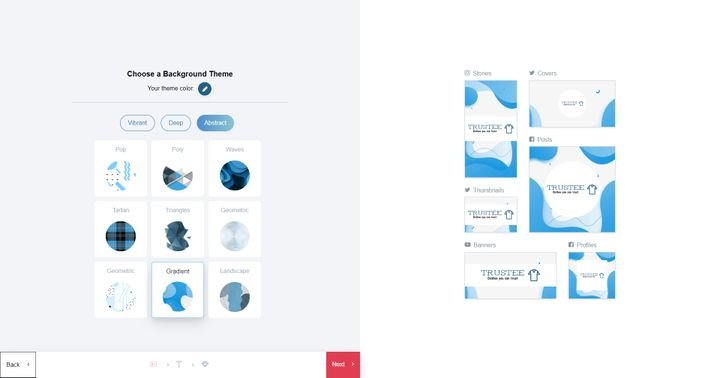 Fügen Sie Ihren Social Media-Inhalten Ihre eigene CI hinzu