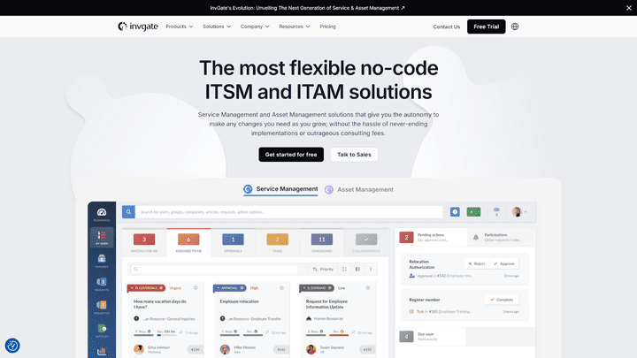 InvGate ist eine professionelle ITSM-Software mit besonderen Stärken im Assetmanagement