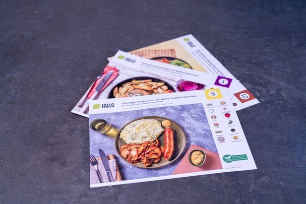 Mit den beiliegenden Rezeptkarten könnt ihr die Gerichte Schritt für Schritt nachkochen