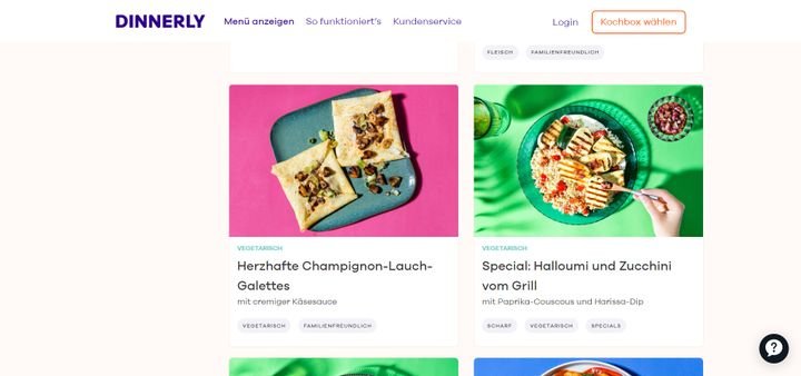 Jede Woche gibt es ein “Special”, ein Gericht das besonders zur Saison oder zu einem bestimmten Thema passt