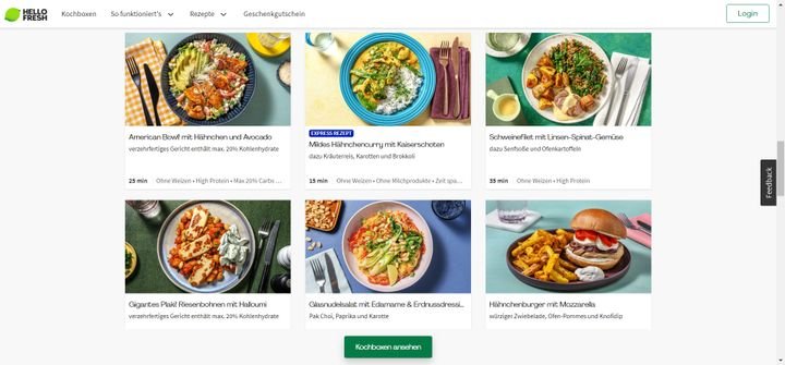 HelloFresh ist der Kochboxen-Testsieger und besticht durch seine tolle Auswahl und die flexiblen Konditionen