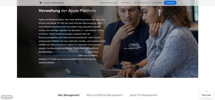 Mit Jamf verwalten Sie alle Apple-Geräte zentral und bequem