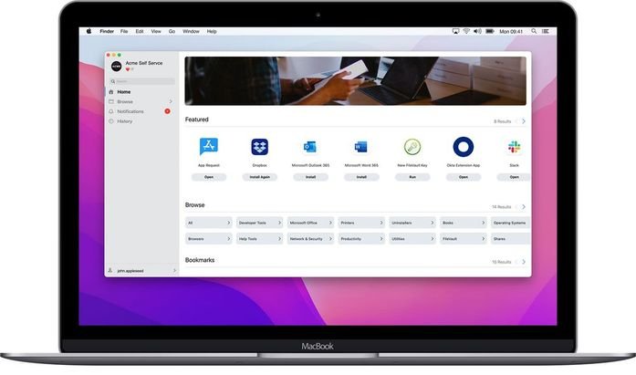 So könnte Ihr hauseigener App-Store von Jamf aussehen