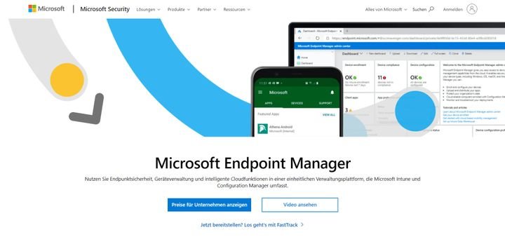 Alle Informationen zur MDM-Lösung Intune von Microsoft im trusted-Vergleich