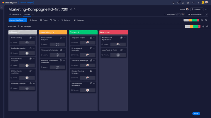 Kanban-Boards und agiles Projektmanagement sind ein gutes Team
