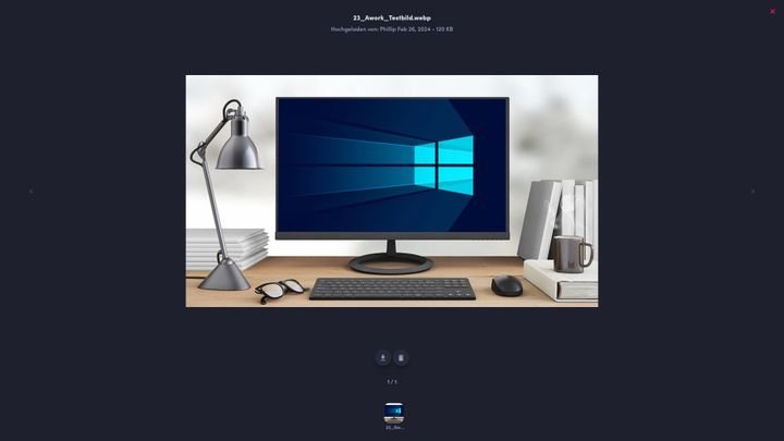 Dokumente und Dateien lassen sich sowohl der Aufgabe als auch einzelnen Kommentaren anhängen