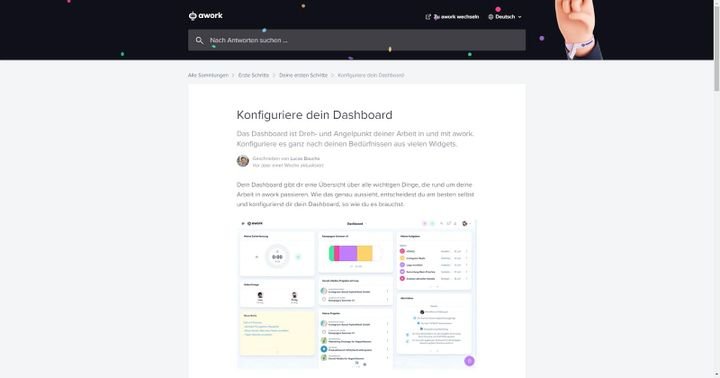 awork bietet weniger Grundintegrationen als MeisterTask, dafür aber eine REST-API Schnittstelle