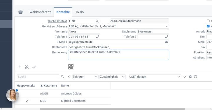 Hinterlassen Sie wichtige Kommentare und Notizen für Ihre Kolleg:innen
