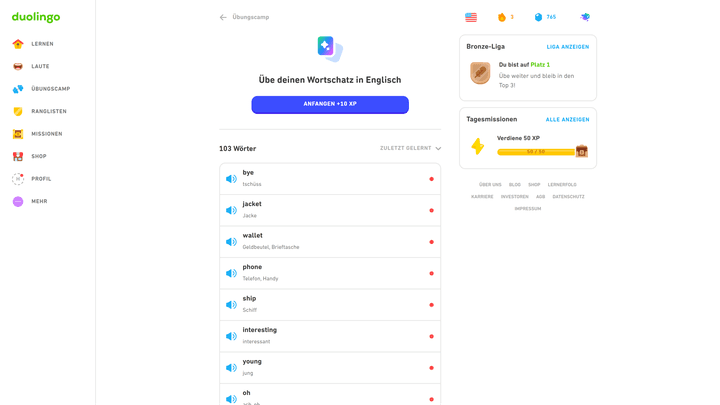 Im sogenannten Guidebook sollten neben Beispielsätzen auch Erklärungen zur Grammatik auftauchen. Die Betonung liegt auf “sollten”; leider ist Duolingo da nur selten hilfreich.