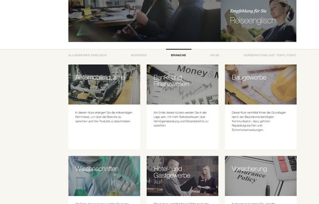 Ihr habt sehr viele Möglichkeiten zur Auswahl und könnt immer wieder wechseln