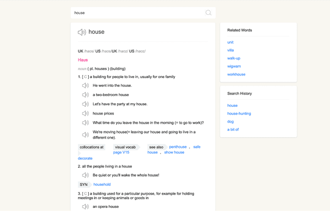Das Wörterbuch ist praktisch und ausführlich