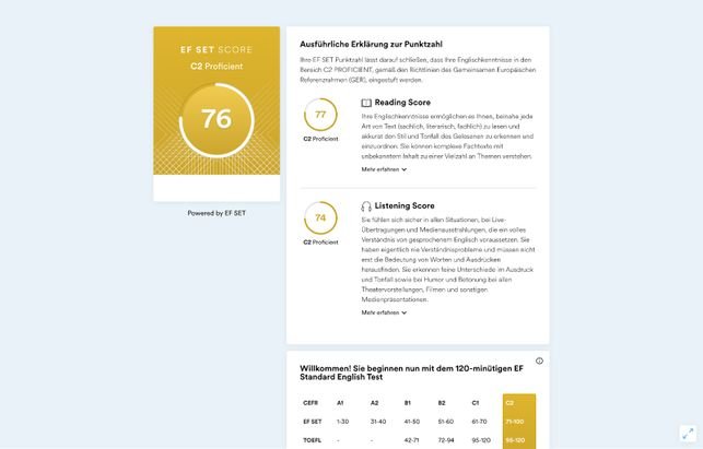 Ihr erhaltet euer Zertifikat nach 24 Stunden