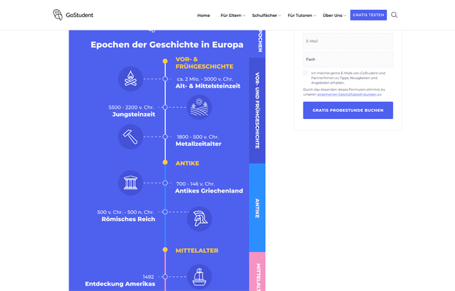 Bei GoStudent lernt ihr nicht nur Fremdsprachen