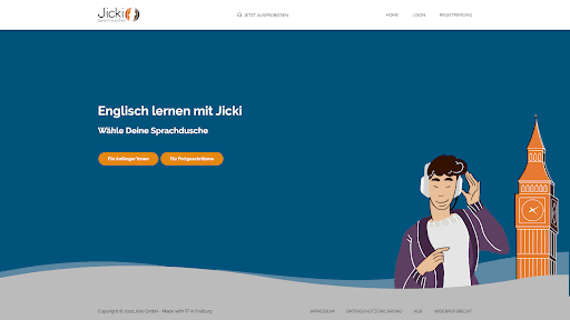 Bei Englisch könnt ihr zwischen Anfänger:innen und Fortgeschrittenen wählen