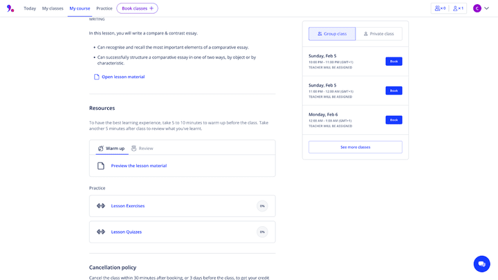 Zu jeder Live-Stunde habt ihr mehrere Arbeitsmaterialien in der Vor- und Nachbereitung zur Verfügung