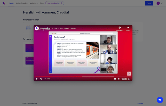 In den Gruppenstunden seid ihr meistens 4-5 Schüler:innen