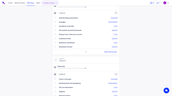 Die Themen sind vielfältig und sprechen viele Lerner:innen an