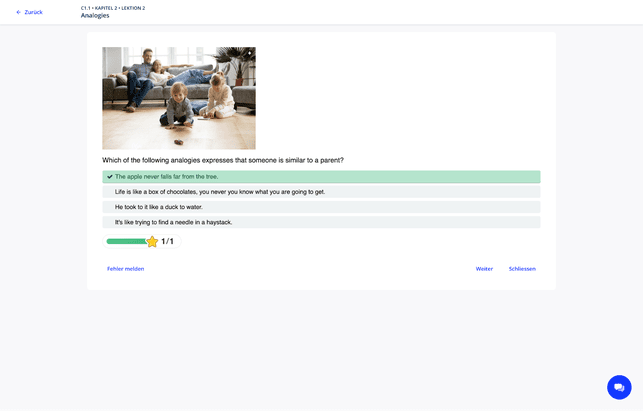 Neben allgemeinen Themen und Grammatikerklärungen lernt ihr auch etwas über Sprichwörter