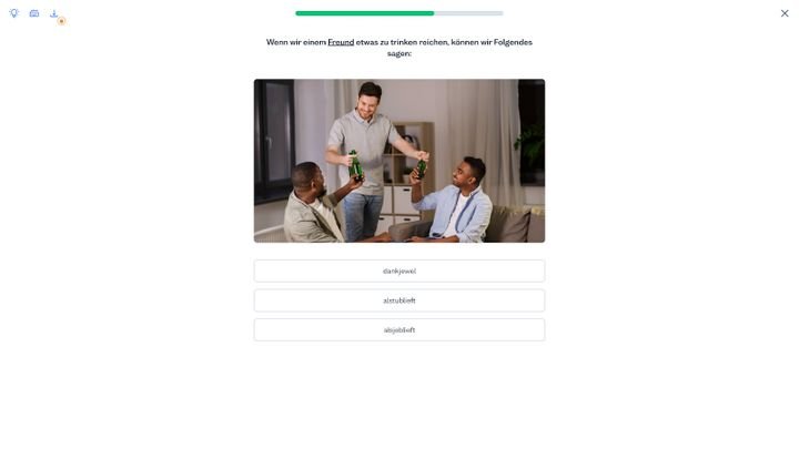 Busuu eignet sich gut für einen Einstieg, aber auch Fortgeschrittene profitieren von dem Aufbau