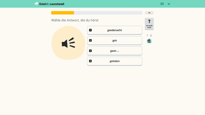 Memrise schult euer Hörverständnis und betont die Aussprache