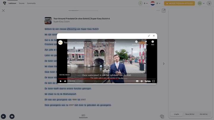 Rosetta Stone bringt euch auf der Seite  von Beginn an dank Dynamic Immersions Technik die korrekte Aussprache bei