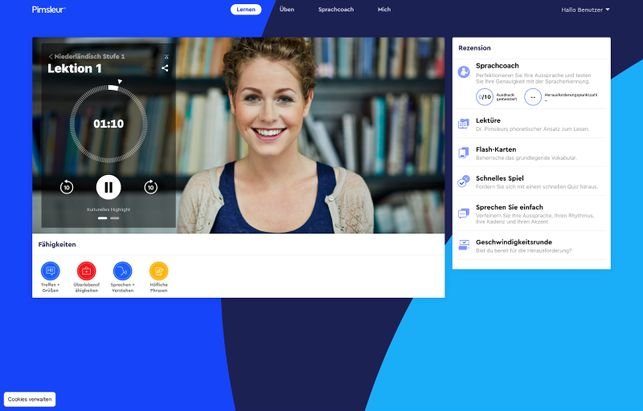 Die Kurse von Pimsleur sind um alltagsnahe Situationen herum aufgebaut