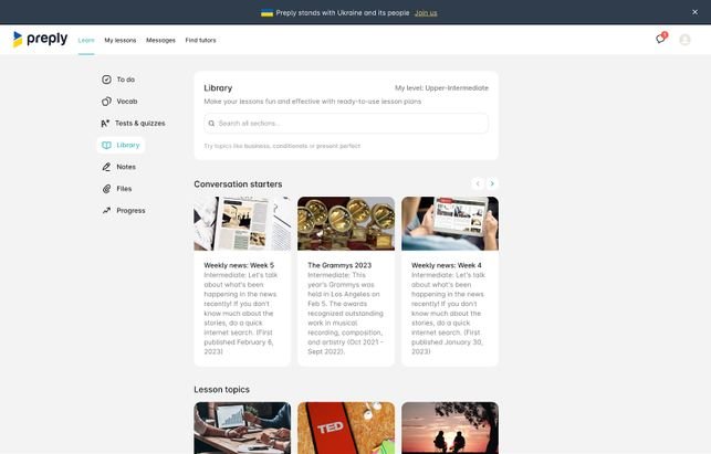 Neben den Live-Kursen habt ihr zusätzliche Übungsmöglichkeiten in euerem Profil
