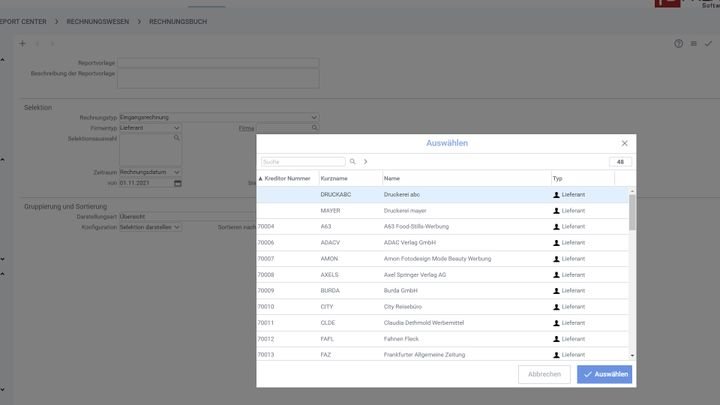 Kontrollieren Sie mit den integrierten Kassen- und Rechnungsbüchern Ihre Finanzen