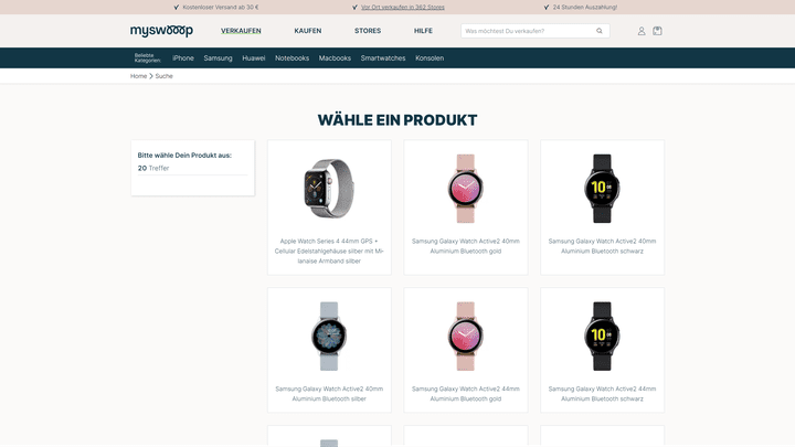 Die Suche nach “Apple Watch” bringt mehr Ergebnisse für Samsung als für Apple – Katastrophe!