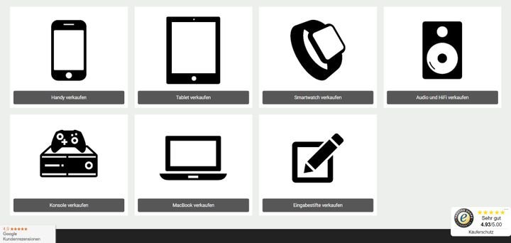 Bei Clevertronic verkaufen Sie gebrauchte Elektronik zu durchschnittlichen Kaufpreisen