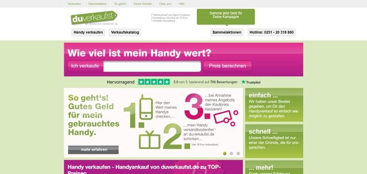 duverkaufst.de ist eine gute Adresse, wenn Sie alte Elektronik schnell und einfach zu Geld machen wollen