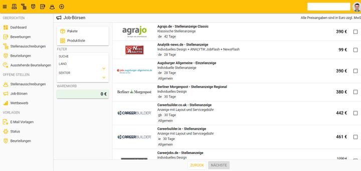 Mit dem Multiposting-Tool von BITE streuen Sie Ihre Ausschreibungen auf über 1.000 verschiedenen Online-Kanälen