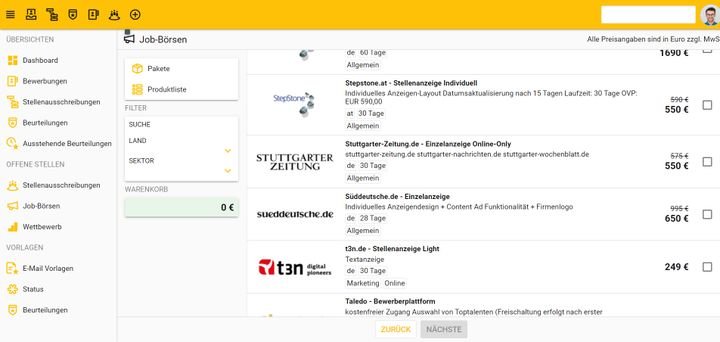 Auch in klassischen Print-Medien können Sie Ihre Stellenanzeigen dank QR-Code platzieren und tracken