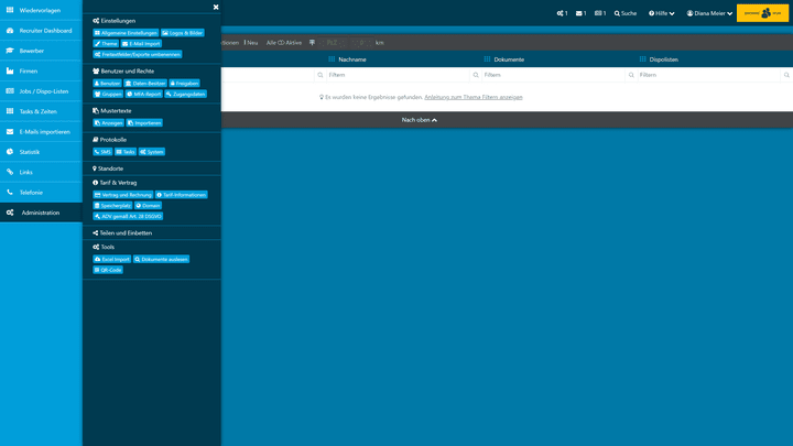 Besonders die Admin-Oberfläche wirkt unmodern