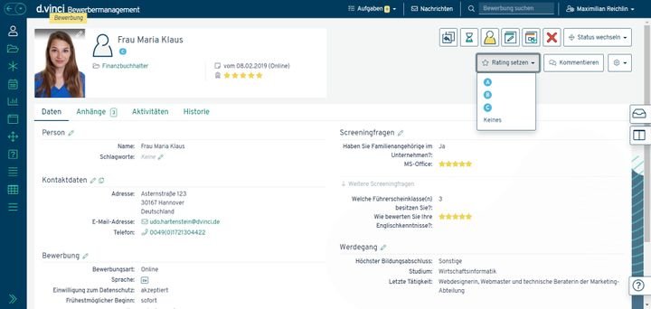 Bewerten Sie Ihre KandidatInnen mithilfe einer einfachen ABC-Bewertung