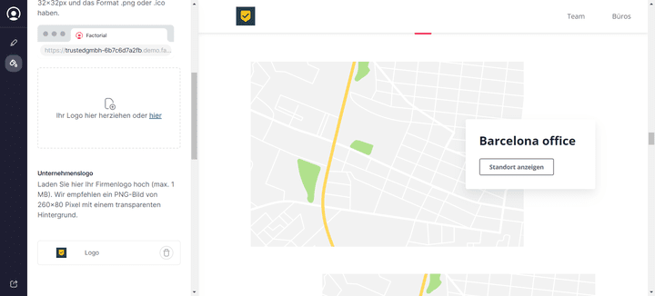 Passe deine Karriereseite inhaltlich und designtechnisch an deine Anforderungen an