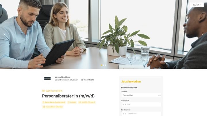Farben und Bilder wurden wie gewünscht vom System übernommen