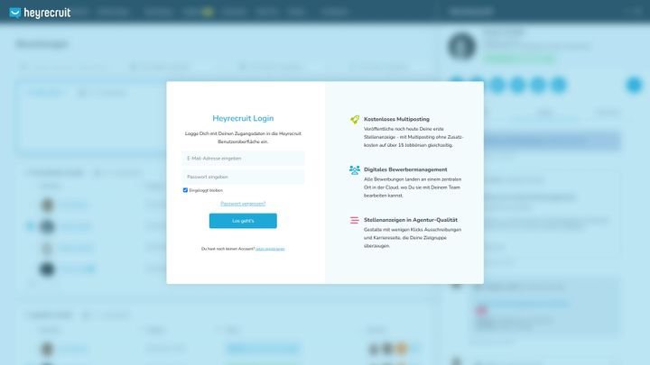 Heyrecruit überprüft Ihre Identität regelmäßig