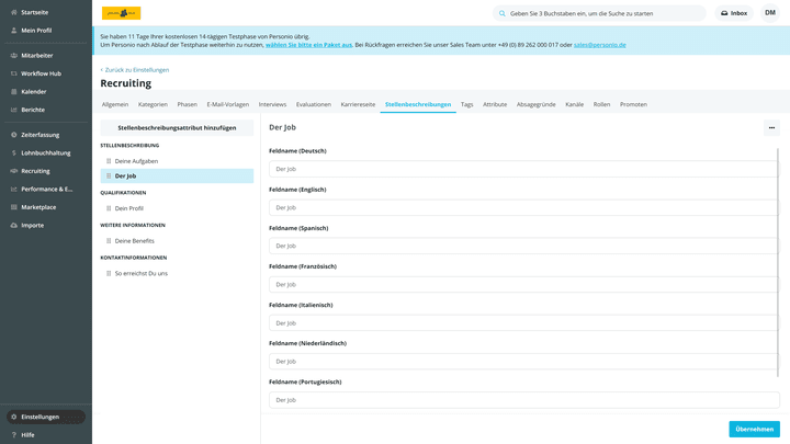 Übersetzungen nehmen Sie noch manuell vor