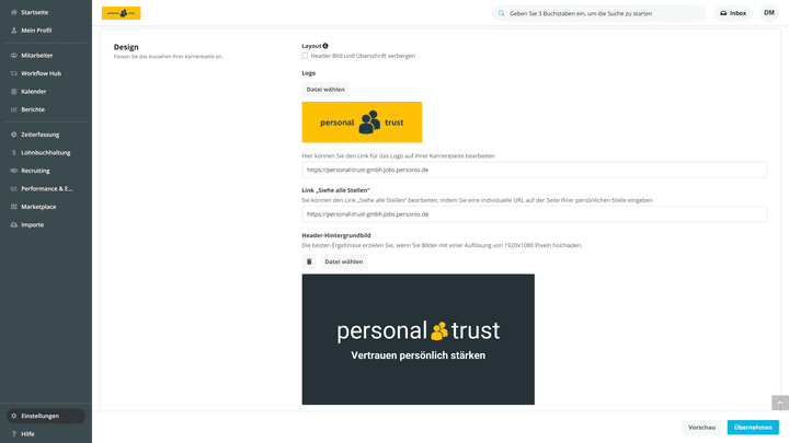 Gestalten Sie Ihr Wunsch-Layout mit wenigen Handgriffen