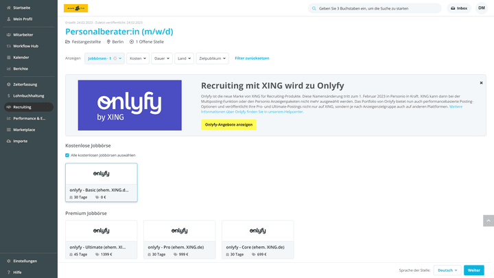 Durch das Posting via onlyfy stehen Ihnen einige intelligente Features zur Verfügung