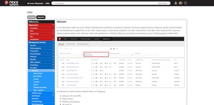 Das rexx Helpcenter wartet mit nützlichen Beiträgen und Tutorials auf, die den Einstieg in das Tool erleichtern