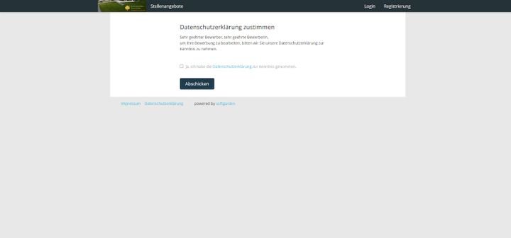 Damit sich Ihre BewerberInnen auf Ihren Job bewerben können, ist das Einverständnis mit der Datenschutzerklärung nötig