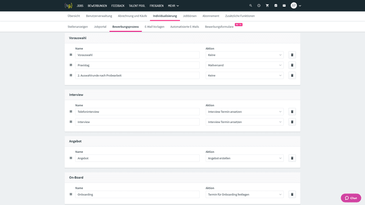 Lösen Sie Workflows mit nur wenigen Klicks aus