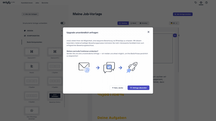 Die moderne WhatsApp-Bewerbung ist für junge Talente besonders attraktiv
