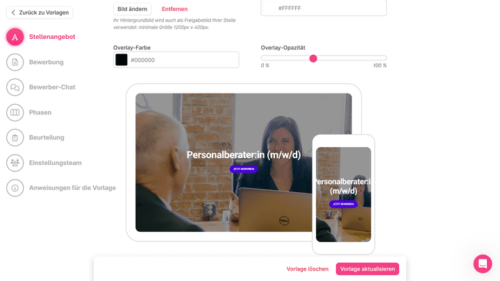 Ob dein Wunsch-Bild auch gut aussieht, überprüfst du mit der smarten Vorschau-Funktion