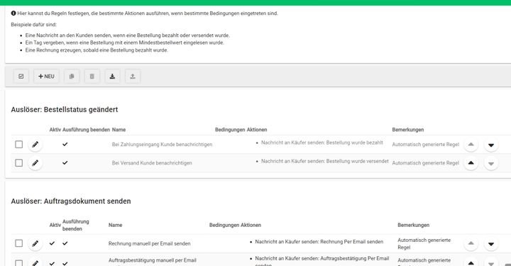 Automatisierungen helfen Ihnen, Dokumente zu erstellen und rechtzeitig zu versenden