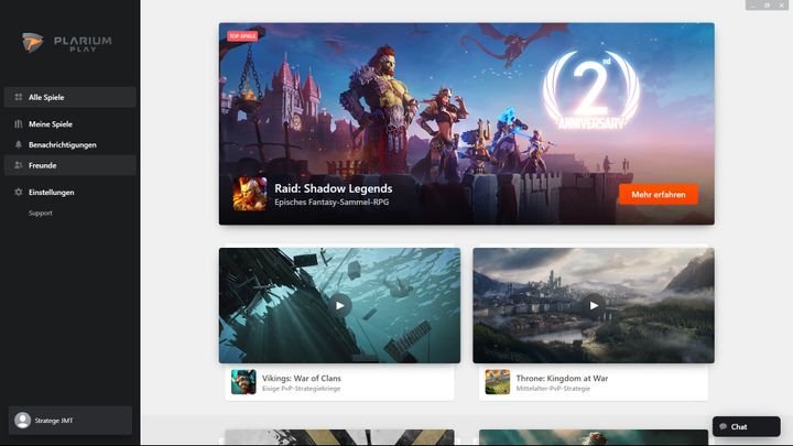 Kommunizieren Sie über Plarium Play mit Spielern anderer Plarium-Titeln