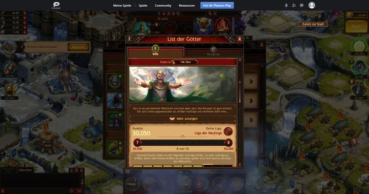 Ereignisse bringen Ihnen neben etwas Abwechslung auch besondere Belohnungen